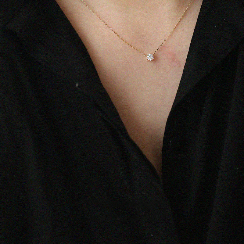 Sterling™ Celeste Zircon Necklace