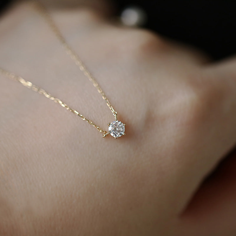 Sterling™ Celeste Zircon Necklace
