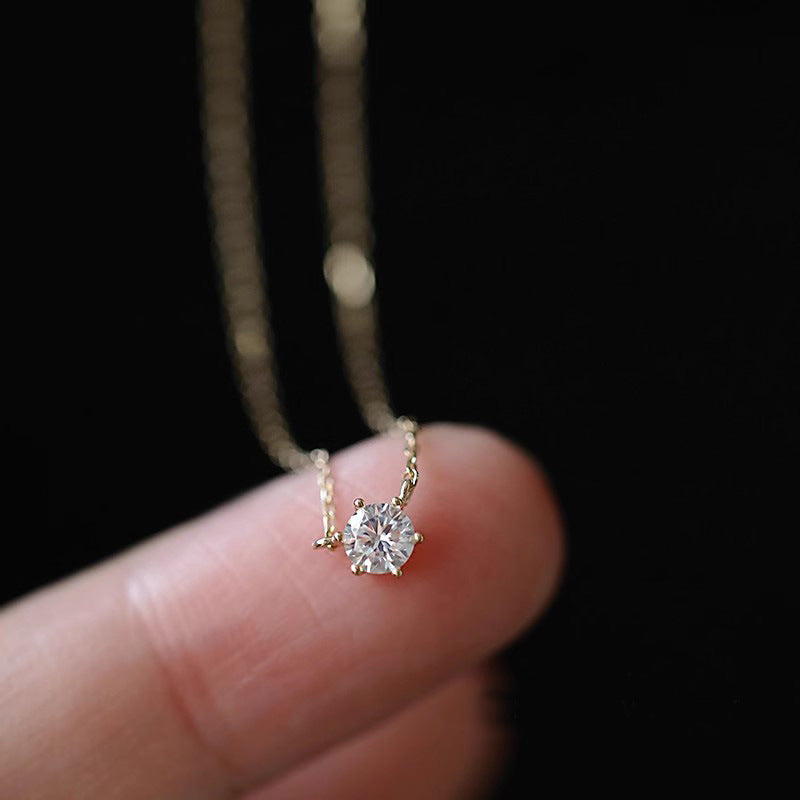 Sterling™ Celeste Zircon Necklace